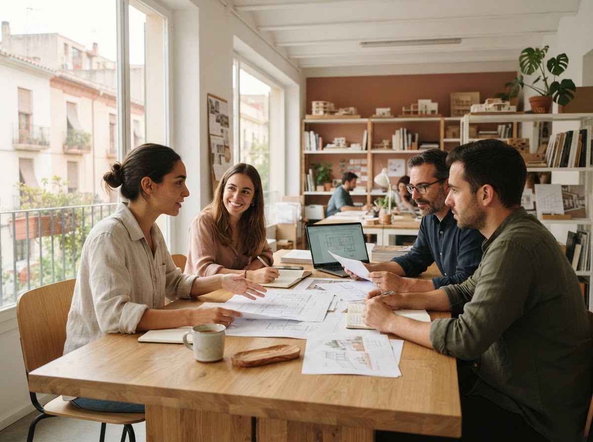 Equipo de tecnología de Zeleli Talilo revisando modelos predictivos de inversión